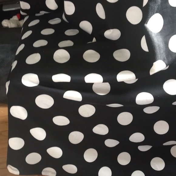 Lularoe polka dot dress 2X black and white - Picture 5 of 8